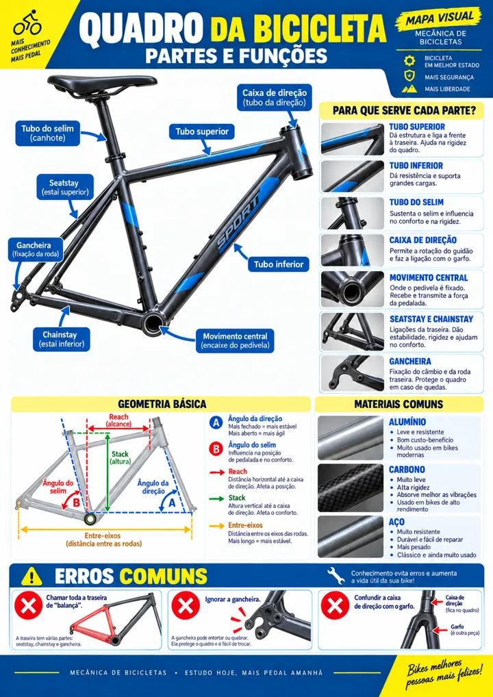 Mapa visual de mecânica de bicicletas 4