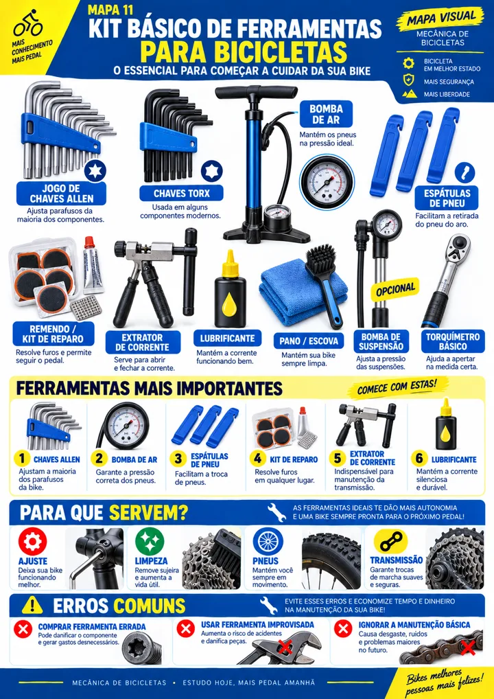 Mapa visual de mecânica de bicicletas 19